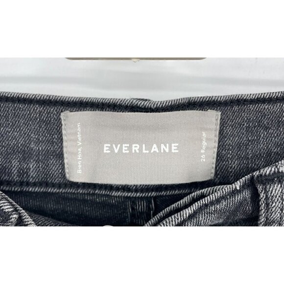 NWOT Everlane High Rise Skinny Jeans in Black 26 - Picture 6 of 6